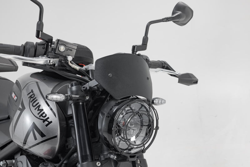 Windscreen.Black. Triumph Trident 660 (21-).(SCT.11.842.10000/B)
