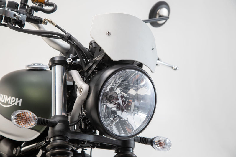 Windscreen.Silver. Triumph Street Scrambler 900 (16-).(SCT.11.884.10001/S)
