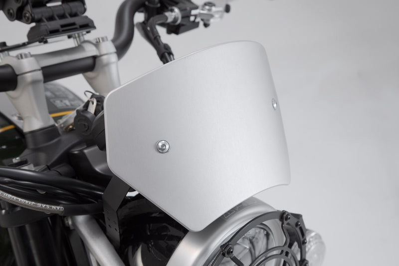 Windscreen. Grey. Triumph Scrambler 1200 XC / XE (18-). (SCT.11.929.10000/S)  [Clearance]