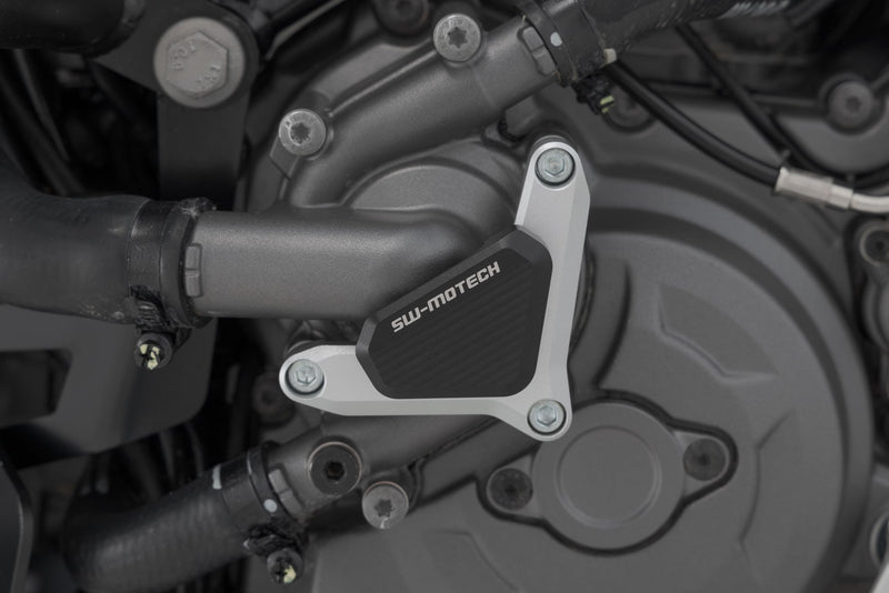 Water pump protection. Silver/black. Ducati models. (SCT.22.114.10002)  [Clearance]
