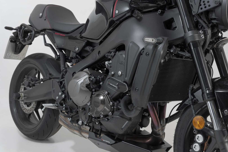 Slider set for frame. Black. Yamaha Tracer 9 (20-). (STP.06.590.11200/B)