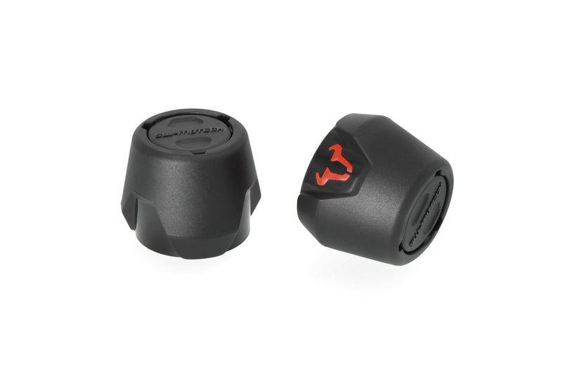Slider set for front axle. Black. Ducati Multistrada V4 (20-). (STP.22.176.10600/B)