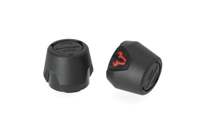 Slider set for front axle.Black. Moto Guzzi V100 Mandello/S, V85/TT/Strada.(STP.17.176.10100/B)  [Clearance]
