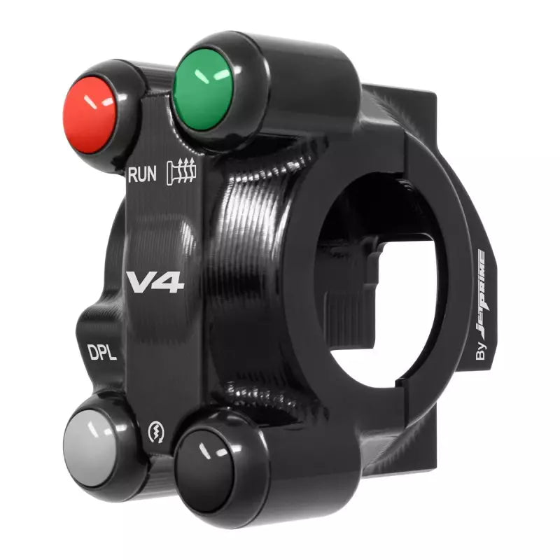 Jetprime Throttle Case with Integrated Switches for Ducati Streetfighter V4 (JPACC020S)