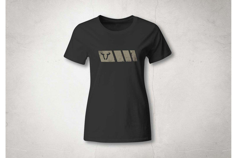 T-Shirt.Legend Gear. Black. Women. Size L.(WER.BKL.010.L.10001)  [Clearance]
