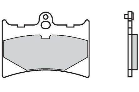 Brembo SR Compound Front Brake Pads