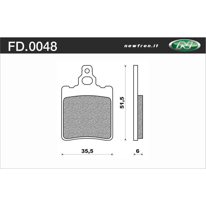 Newfren Rear Brake Pads (Single Set) A