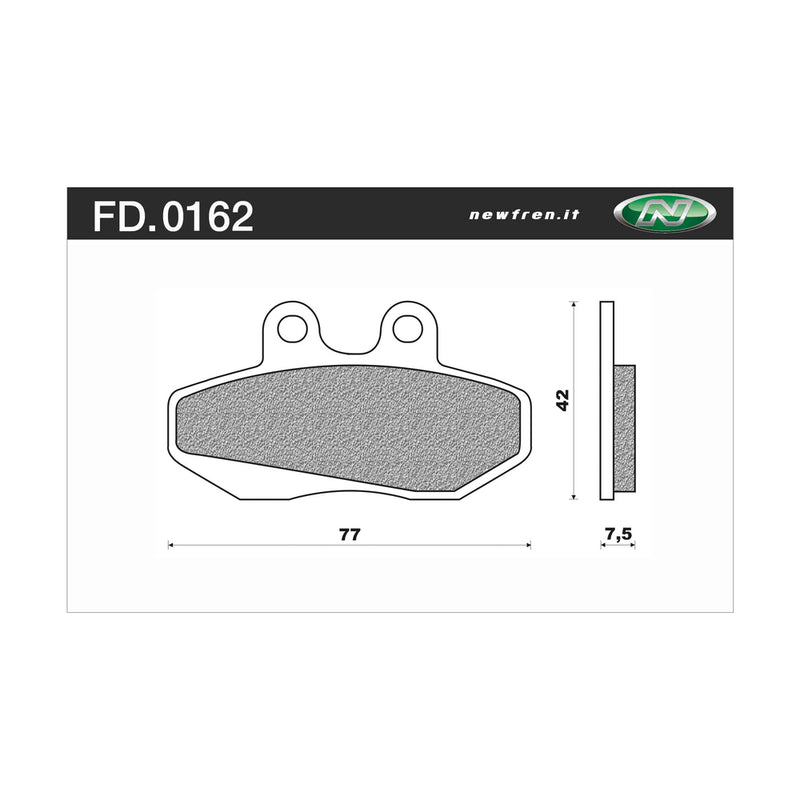 Newfren Rear Brake Pads (Single Set) A