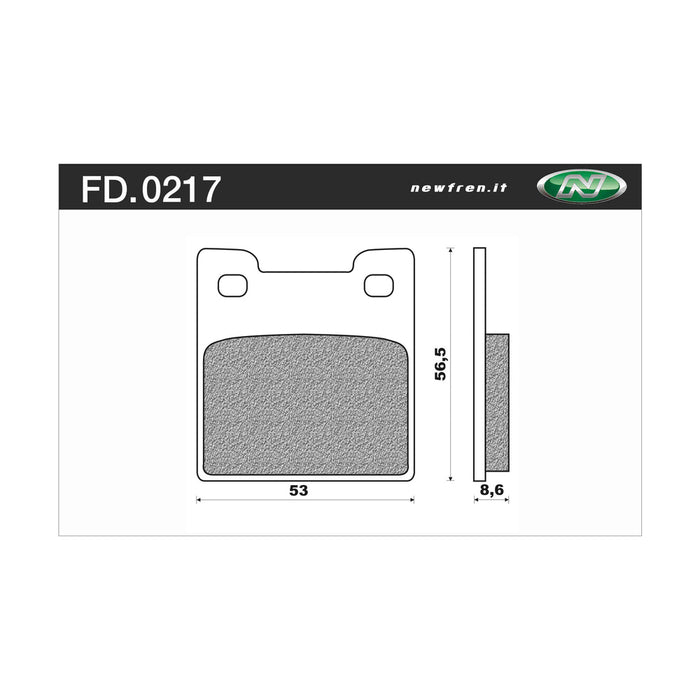 Newfren Rear Brake Pads (Single Set) B