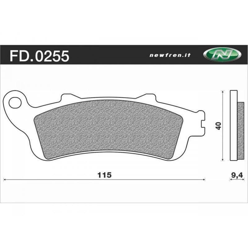 Newfren Sintered Front Brake Pads (Pair)