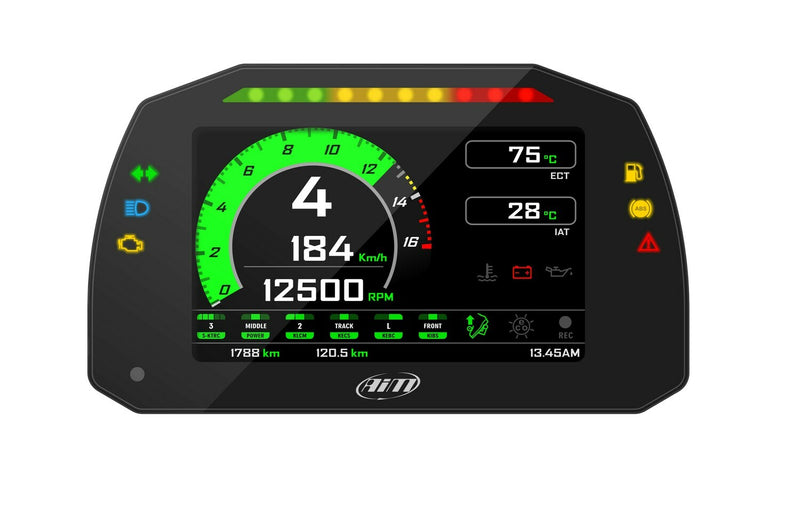 AIM MXK10 Dash Logger Kit - Kawasaki ZX10R (Free Delivery)