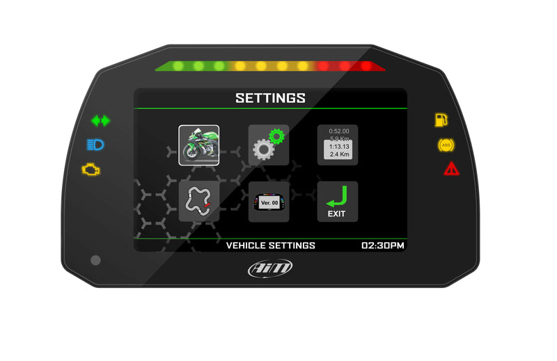 AIM MXK10 Dash Logger Kit - Kawasaki ZX10R (Free Delivery)