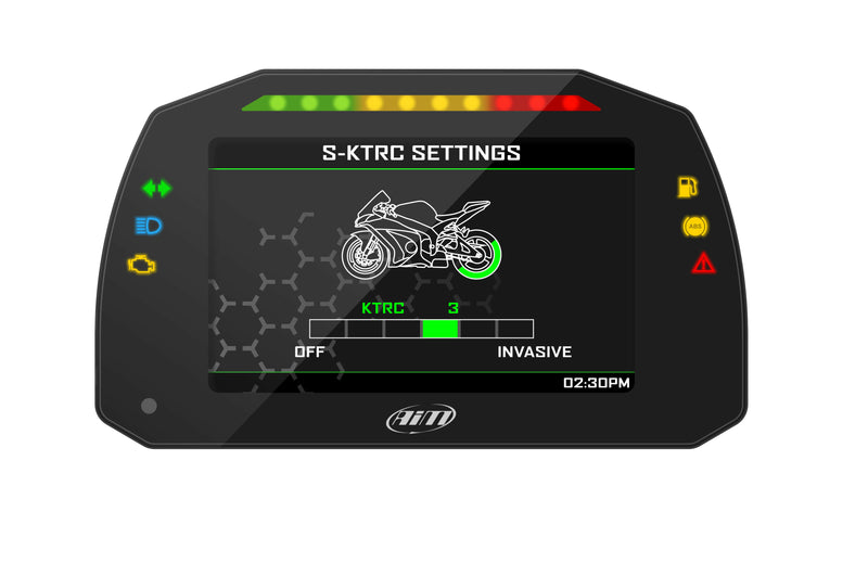 AIM MXK10 Dash Logger Kit - Kawasaki ZX10R (Free Delivery)