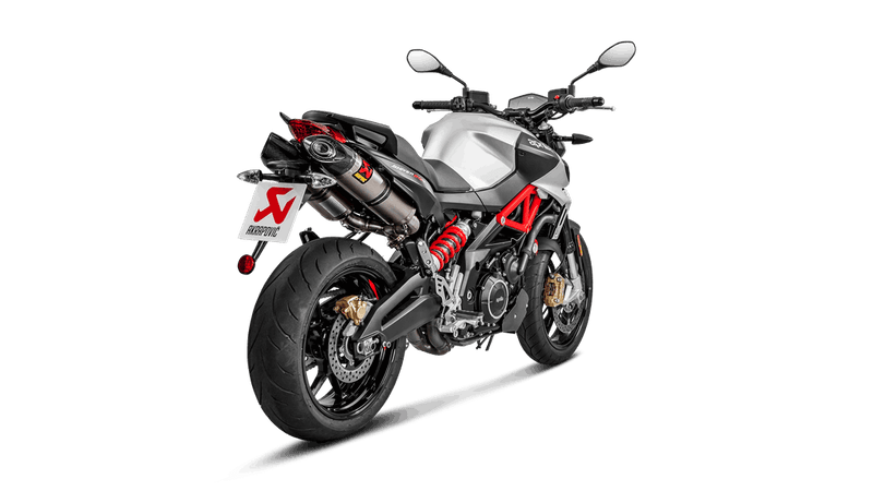 Akrapovic Slip Ons Titanium - Aprilia Shiver 900 (2017-2020) S-A9SO1-HDT1