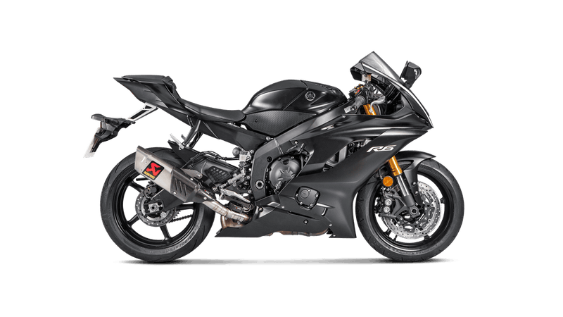 Akrapovic Slip On Titanium - Yamaha YZFR6 (2017-2022) S-Y6SO12-HAPT
