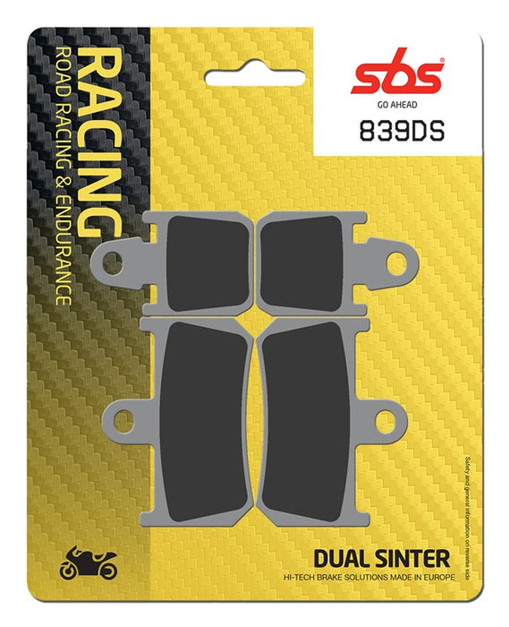 SBS Racing Brake Pads DS Compound