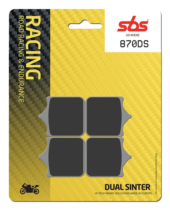SBS Racing Brake Pads DS Compound