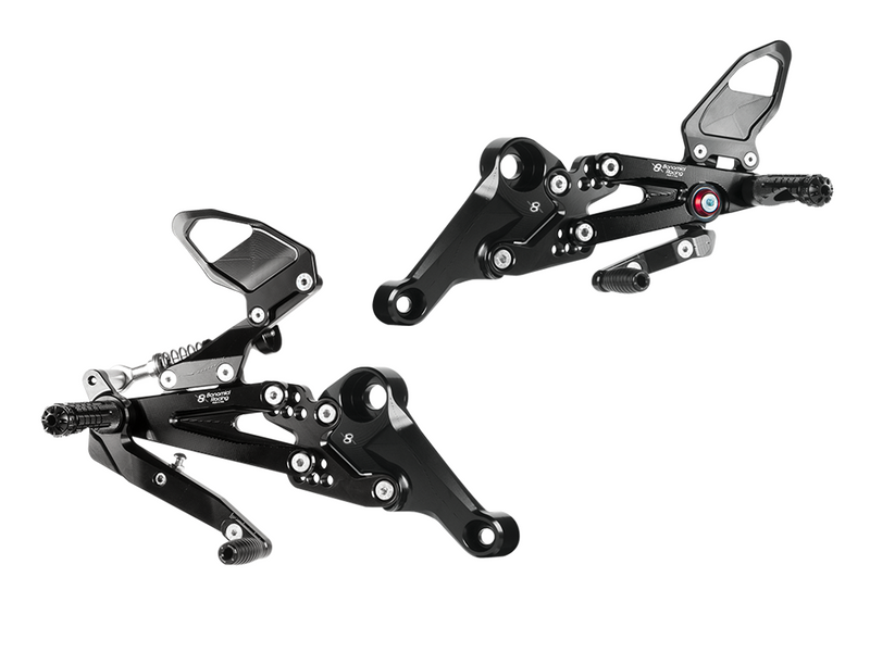 Rs660 Spider Rearsets Bonamici Racing Rearsets - Aprilia RS660 (2020-) (Free Delivery) A006 ...