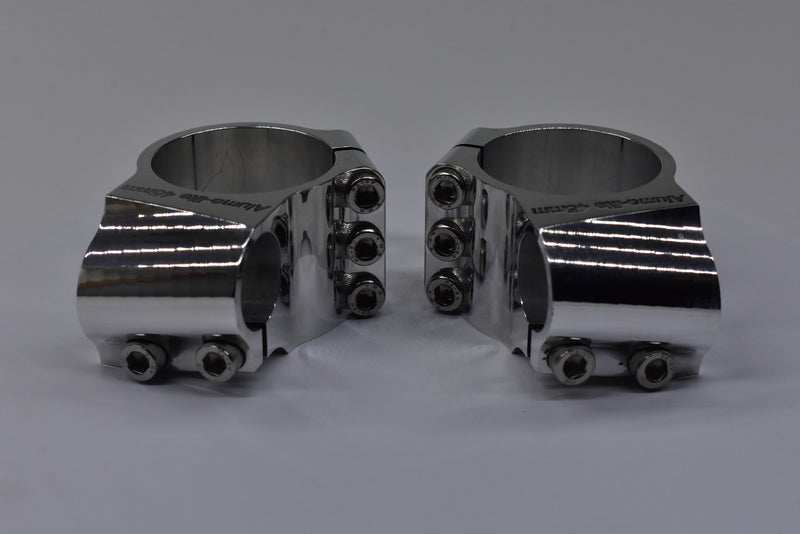 Racing Aluminium Clipons 45mm