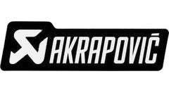 Akrapovic Heat Proof Sticker SP-HST19AL (120mm x 35mm)