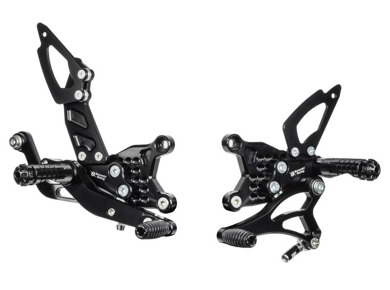 Bonamici Racing Rearsets - Aprilia RSV4 / Tuono (2017-2024) (Free Delivery) A005S