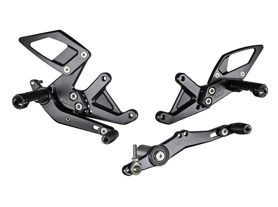 Bonamici Racing Rearsets - BMW S1000R (2017-2018) (Free Delivery) B006