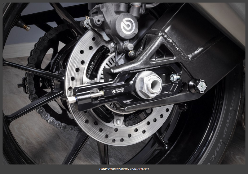Bonamici Racing Chain Adjusters (2008- 2018 BMW S1000RR) CHAD01