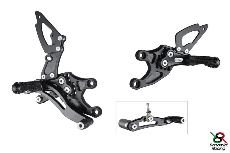 Bonamici Racing Rearsets - Honda CBR1000RR (2008-2016) (Free Delivery) H008