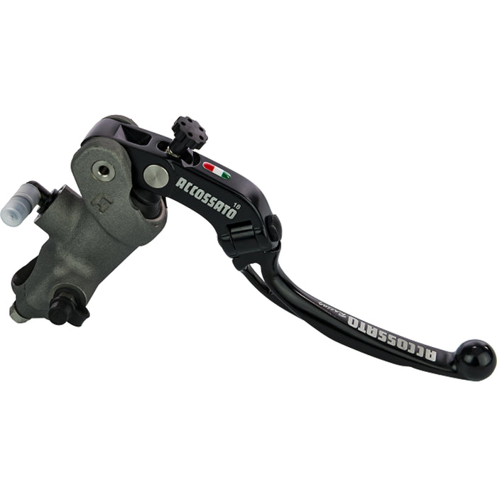 Accossato 19 X 20 Forged Radial Brake Master Cylinder for twin-disc systems Folding Lever (CY035)