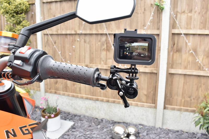 Racetorx GoPro / Insta360 Dual Butterfly Clamp Mounting Kit (RTX295)