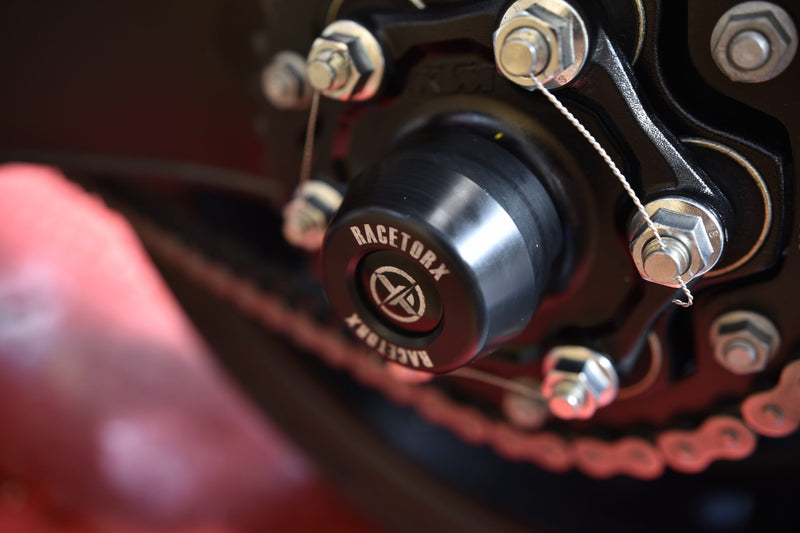 Racetorx Single Sided Quick Release Axle Sliders (KTM)