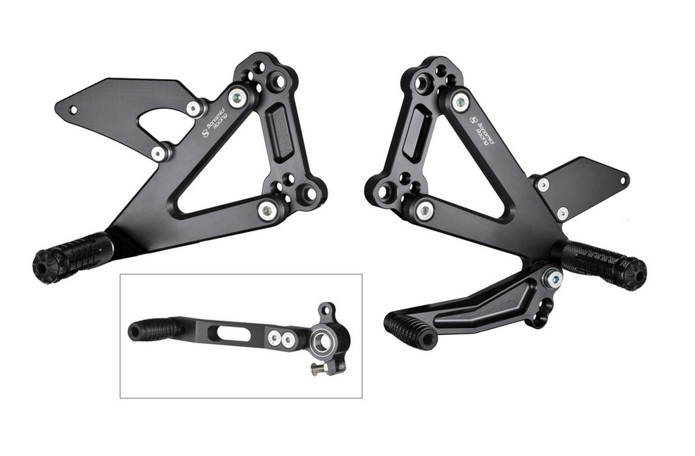 Bonamici Racing Rearsets - Ducati Supersport 620 / 750 / 800 / 900 / 1000 / 1000DS (1998-2007) (Free Delivery) DSS