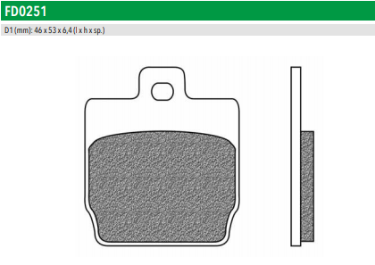 Newfren Sintered Front Brake Pads (Pair)