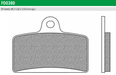 Newfren Rear Brake Pads (Single Set) A
