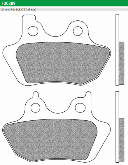 Newfren Rear Brake Pads (Single Set) A