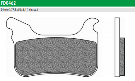 Newfren Sintered Front Brake Pads (Pair)