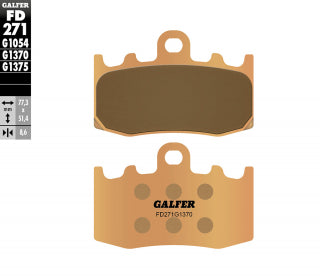 Galfer HH Sintered Compound Brake Pads