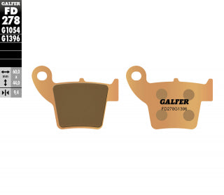 Galfer HH Sintered Compound Brake Pads