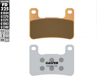 Galfer HH Sintered Compound Brake Pads