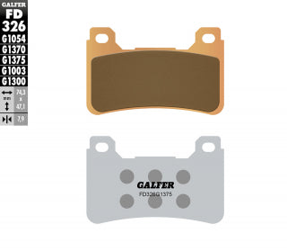 Galfer HH Sintered Compound Brake Pads
