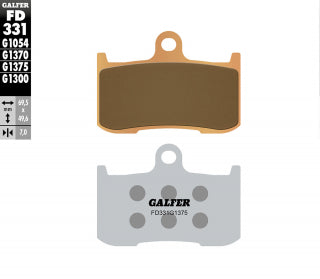 Galfer HH Sintered Compound Brake Pads