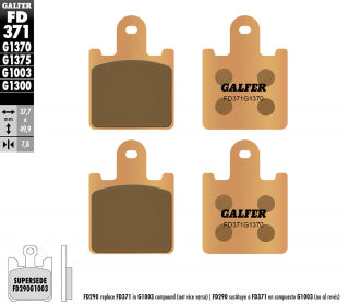Galfer HH Sintered Compound Brake Pads