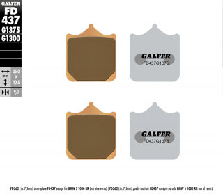 Galfer HH Sintered Compound Brake Pads
