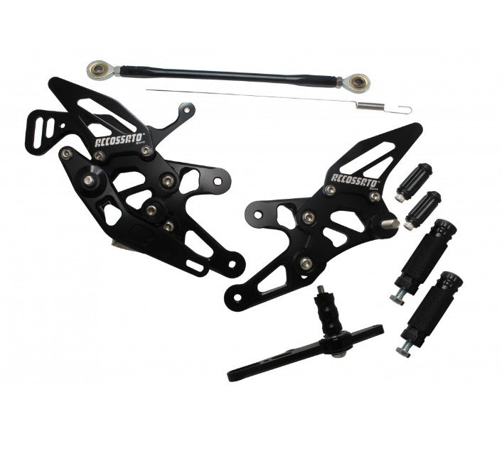 Accossato Rearsets BMW S1000RR (2015-2018) FT052 (Free Delivery)