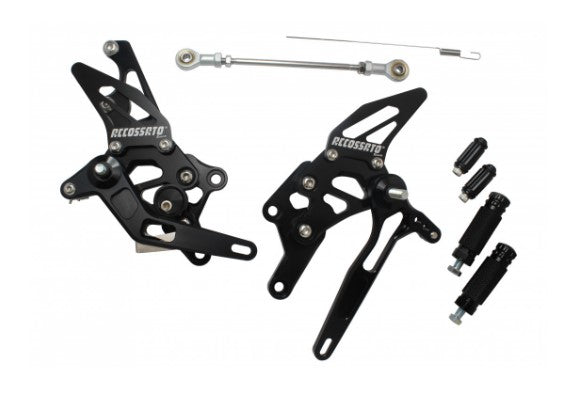 Accossato Rearsets Yamaha YZF-R25 (2015-2016) YZF-R3 (2015-2021) FT069 (Free Delivery)