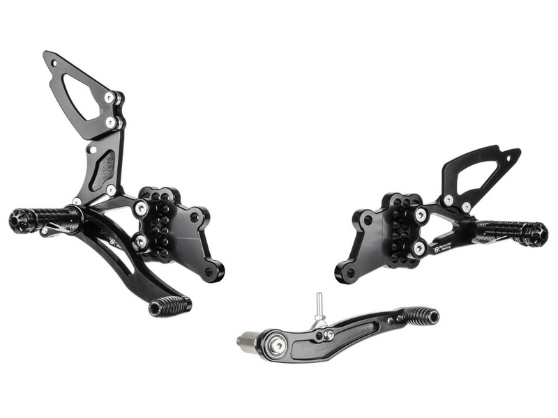 Bonamici Racing Rearsets - Suzuki GSXR600 GSXR750 (2006-2010) (Free Delivery) S004