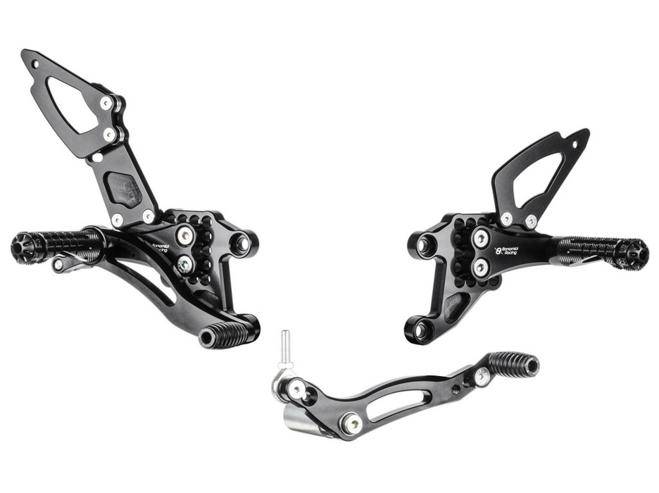 Bonamici Racing Rearsets - Honda CBR1000RR (2004-2007) Reverse Shift (Free Delivery) H004