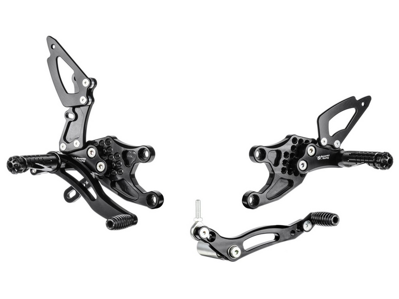 Bonamici Racing Rearsets - Honda CBR1000RR (2008-2016) Reverse Shift (Free Delivery) H009