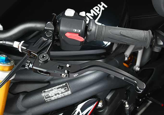 Bonamici Racing Brake and Clutch Lever Kit - Triumph (KL360)