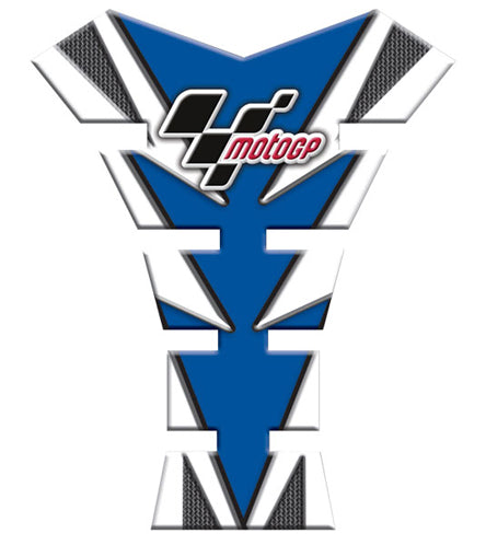 MotoGP Tank Pad (Blue / Carbon)